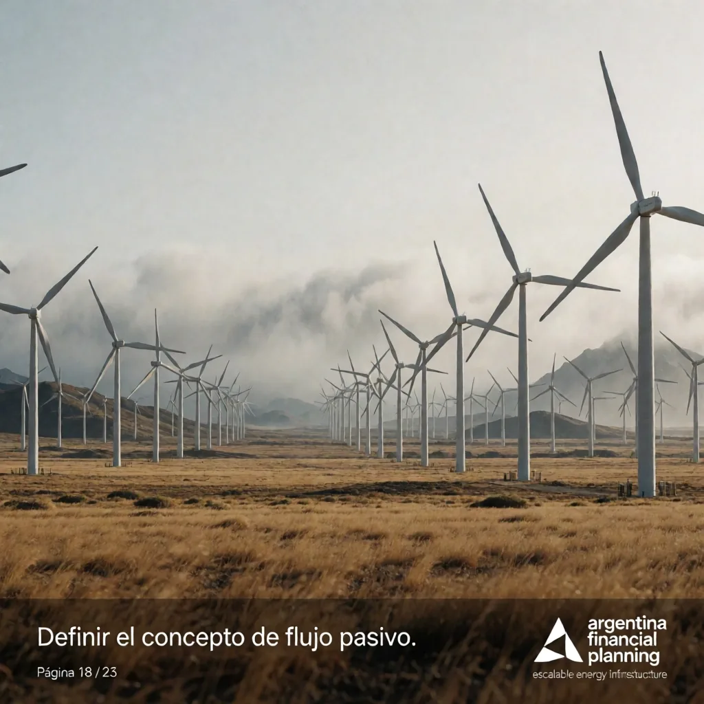 Infraestructura de energía eólica en Argentina