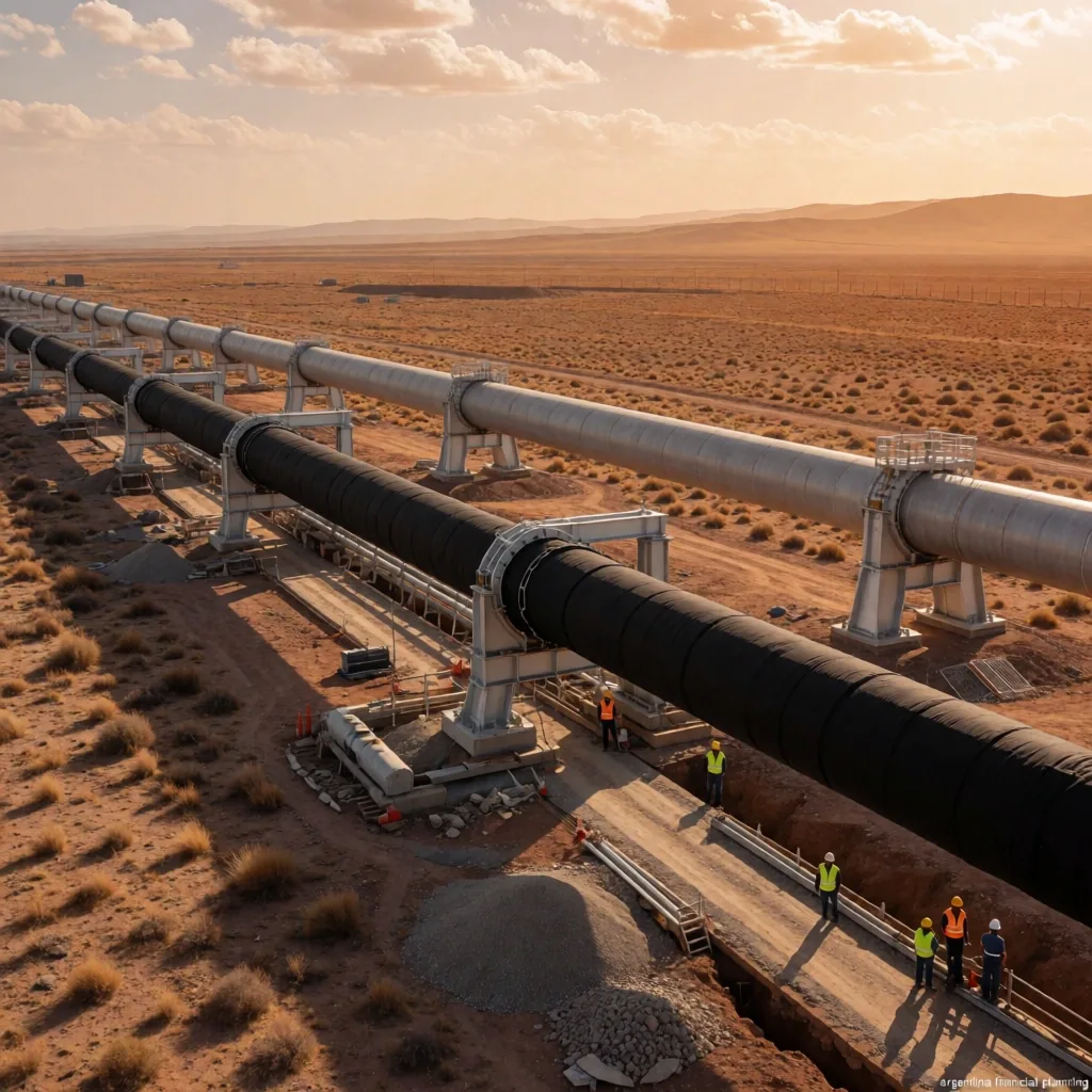 Infraestructura de gasoductos